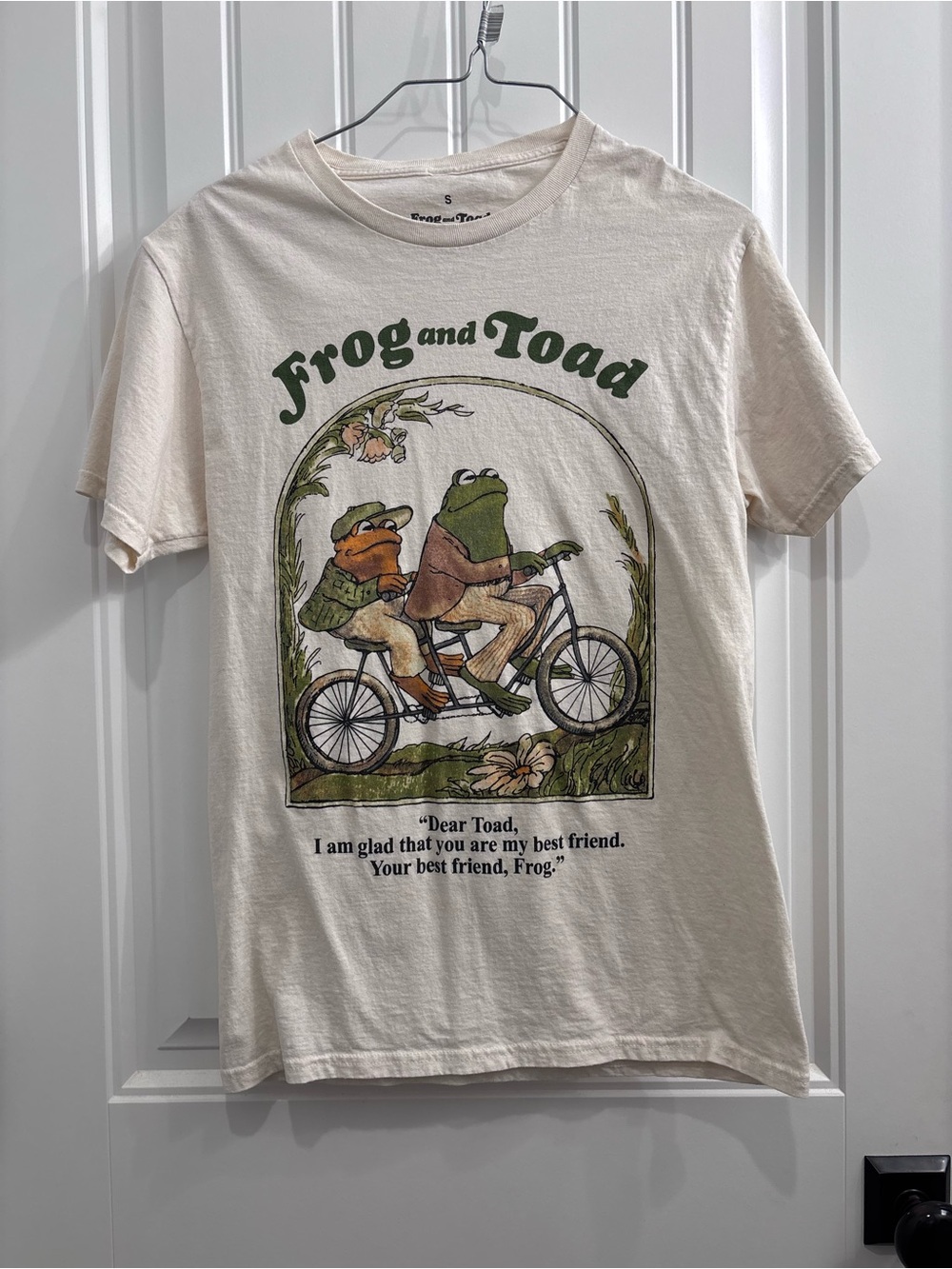 Frog and Toad Cream Graphic Tee